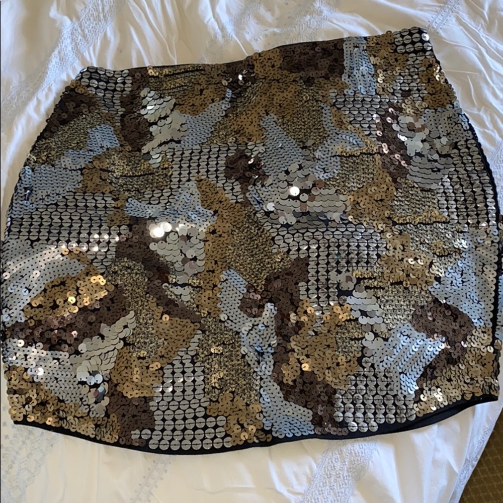 Express sparkle skirt